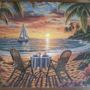 NWOT Beach Dinner 1000-Piece Puzzle